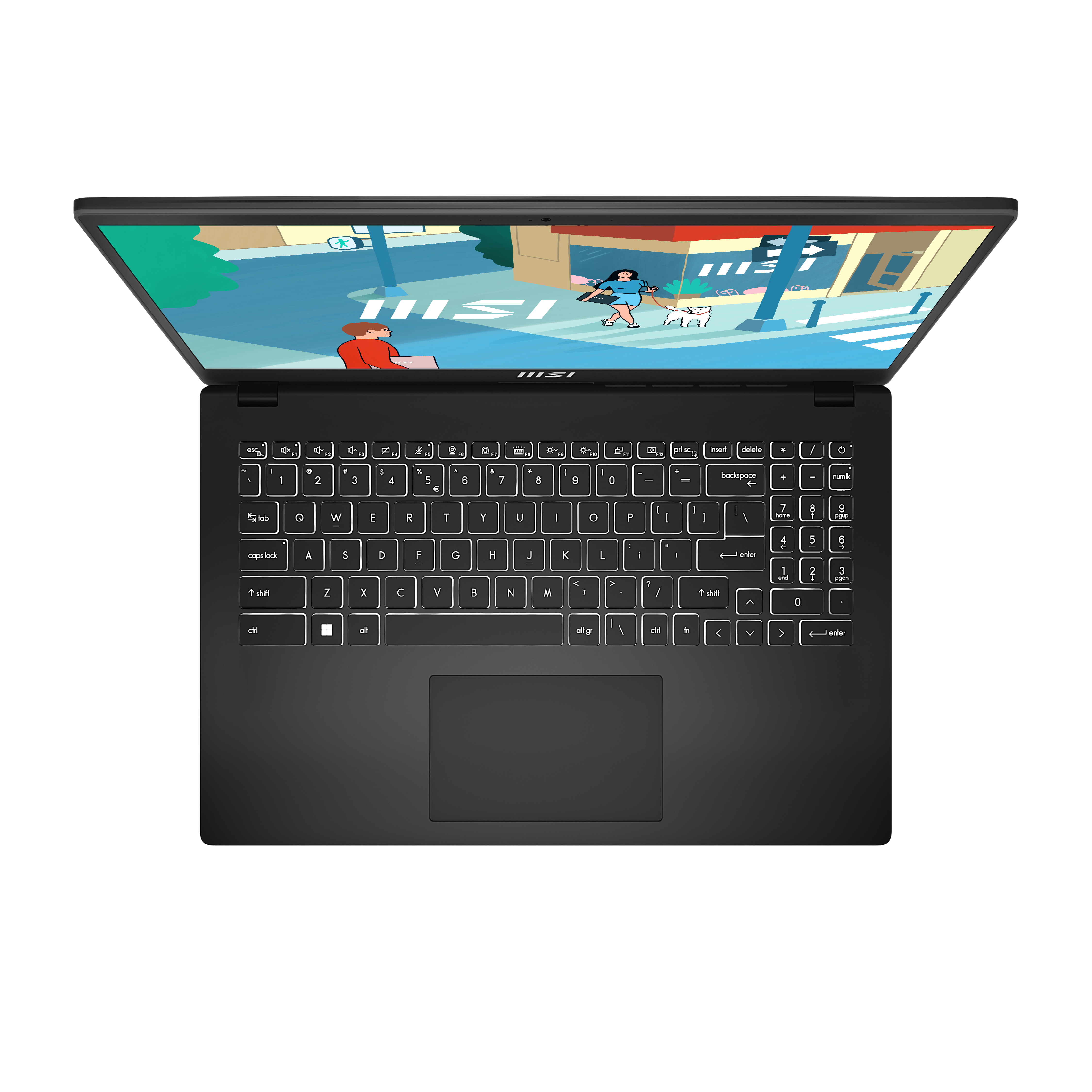 Bekijk afbeelding 5 van MSI Modern 15 B12M-415BE 15,6i: i5-1235U, 8GB, 512GB, W.11.H